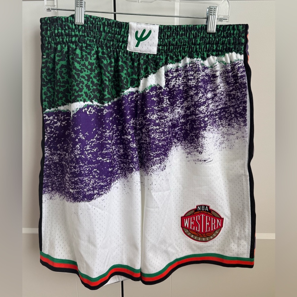 Mitchell & Ness NBA Sublimated Swingman Shorts ASW 95